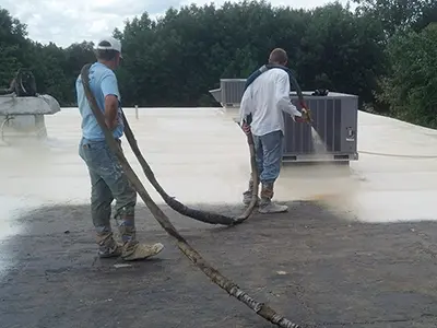 Foam Roof Insulation IA MO NE KS 1